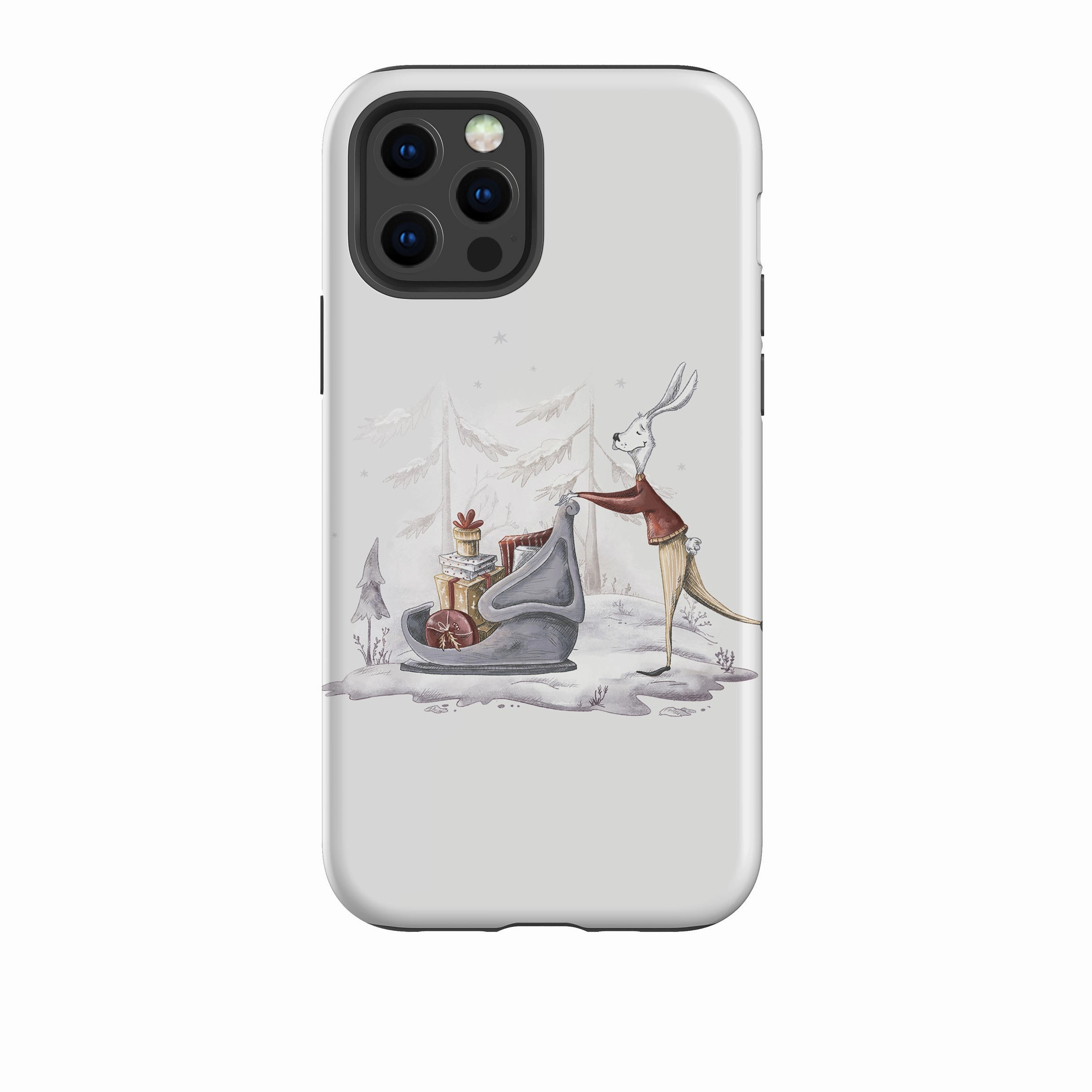 iPhone Tough Case - Xmas Shopping Slim Profiled Premium Edge Design
