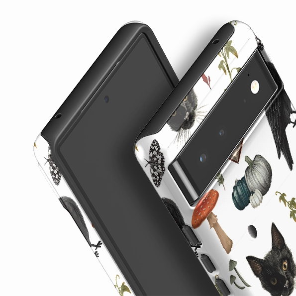 Gloss Finish Google Tough Case -  Halloween Pattern II By Anna Stead
