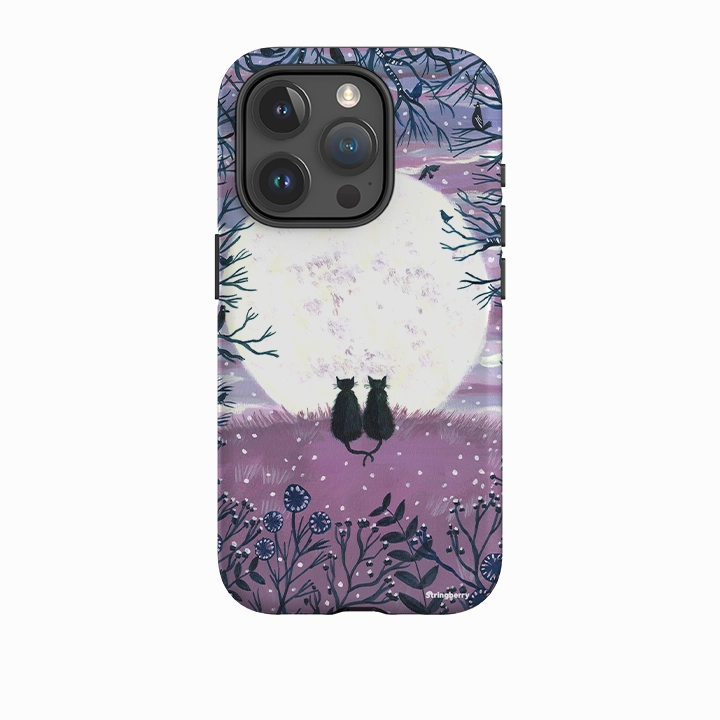 iPhone Tough Case - Winter Cats II By Mary Stubberfield Comfort Feel