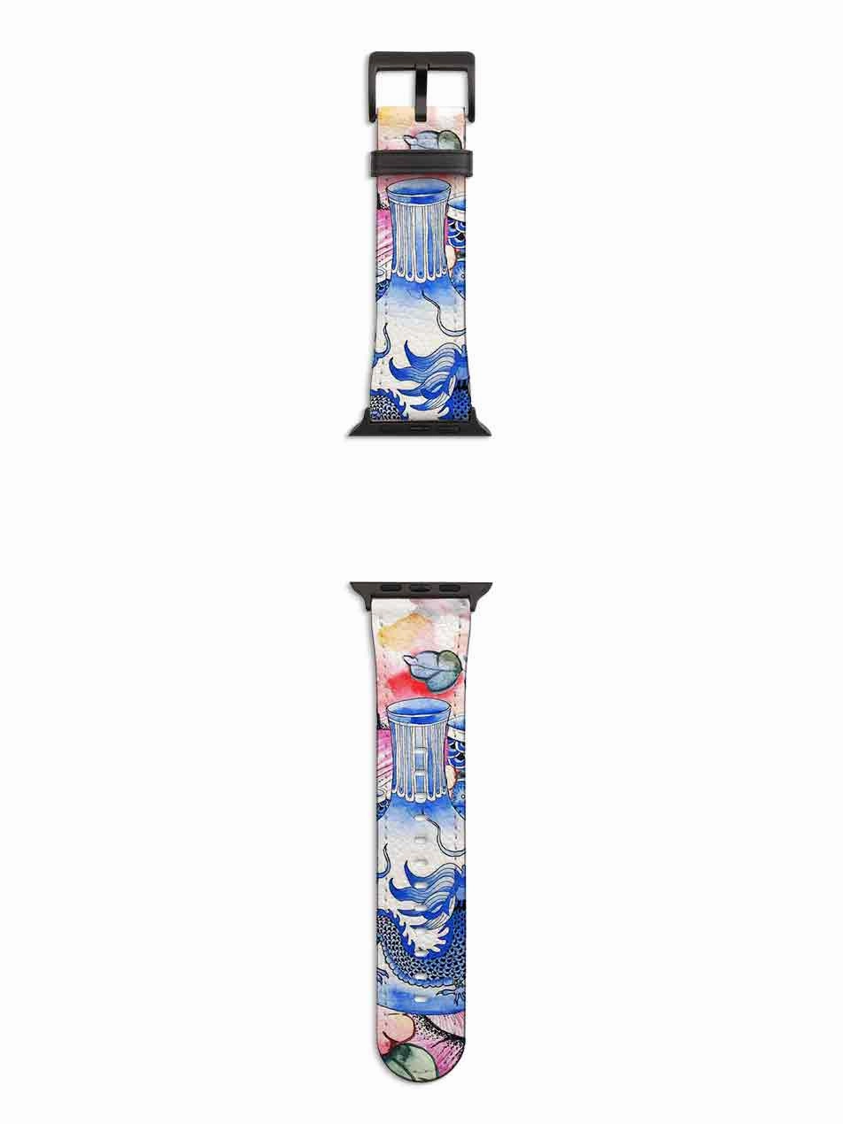 Versatile Accessory Comfort Fit Design Dragon Vase Apple Watch Strap