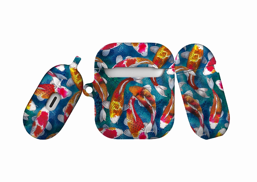 Adachi Airpod Case ( Gen 1 & 2 ) durable portable silicone case anti fall protection