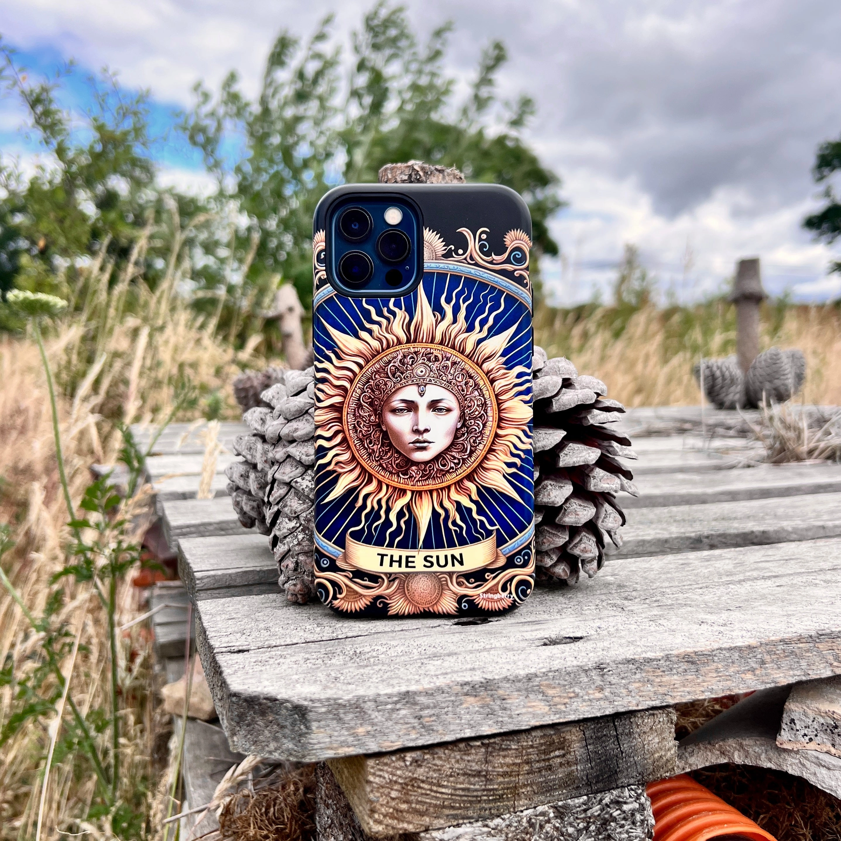 iPhone Tough Case - The Sun dust protection Ultra Thin