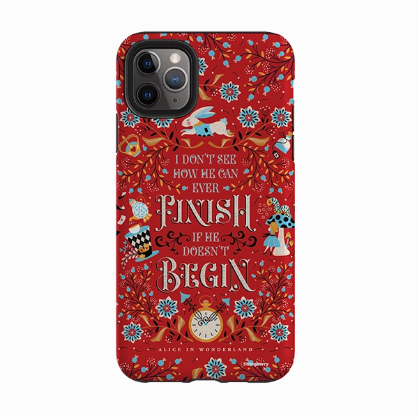 iPhone Tough Case - Alice By Jenny Zemanek Outdoor Travel