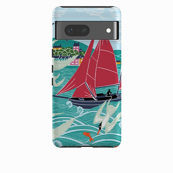 Hybrid Material Protective Frame Google Tough  Case - Terns By Kate Heiss