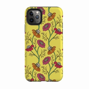 Soft coating Luxury Finish iPhone Tough Case - May Weed By Amelia Bowman
