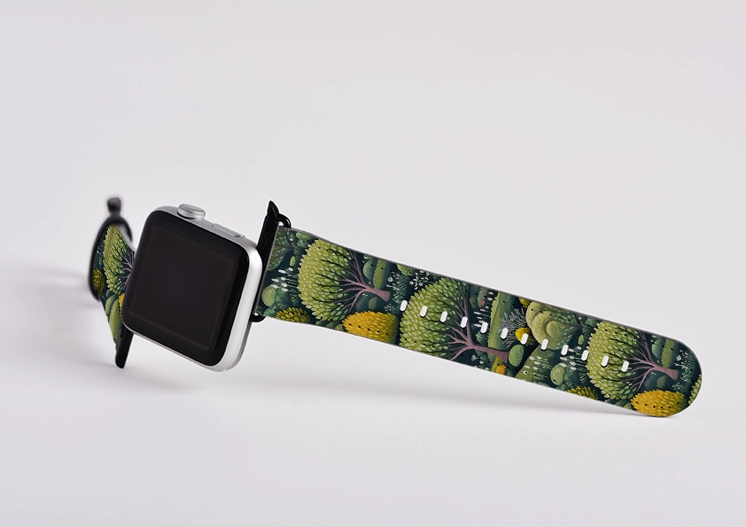 Alice Holt Forest Apple Watch Strap Outdoor Friendly Gym Ready