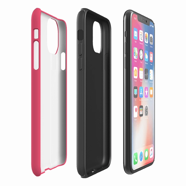 iPhone Tough Case - Hail Gin Elegant Design Layer