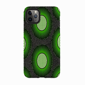 iPhone Tough Case - Eclipse By Cressida Bell Flexible frame Minimal Edge