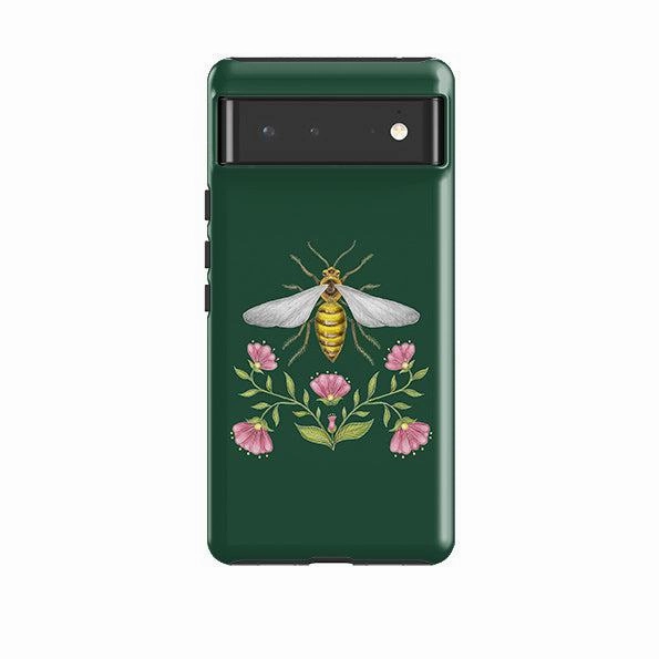 Google Tough Case -  Wings Of Freedom Emerald By Catherine Rowe Portable Protection