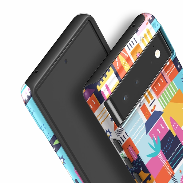 Google Tough Case -  Houses By Ali Brookes Lightweight Protection