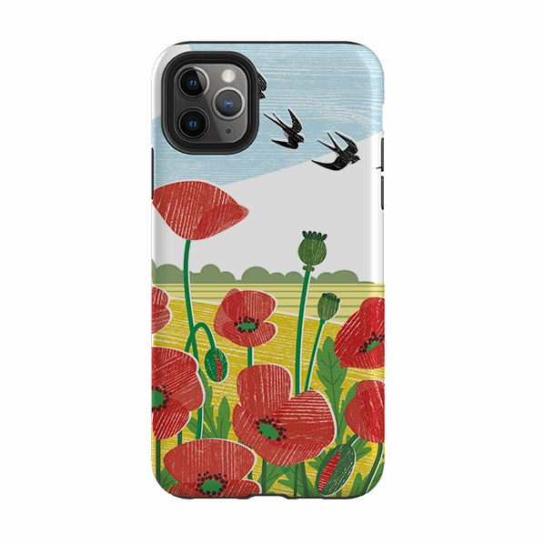 iPhone Tough Case - Poppy Fields By Liane Payne Modern Finish