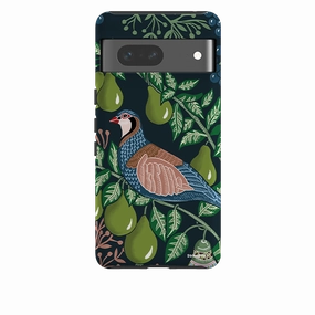 Soft Edge Texture Google Tough Case -  Partridge In Pear Tree By Kate Heiss