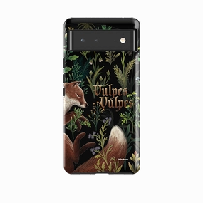 Hybrid Look Wear resistant Google Tough Case -  Vulpes Fox By Anna Stead