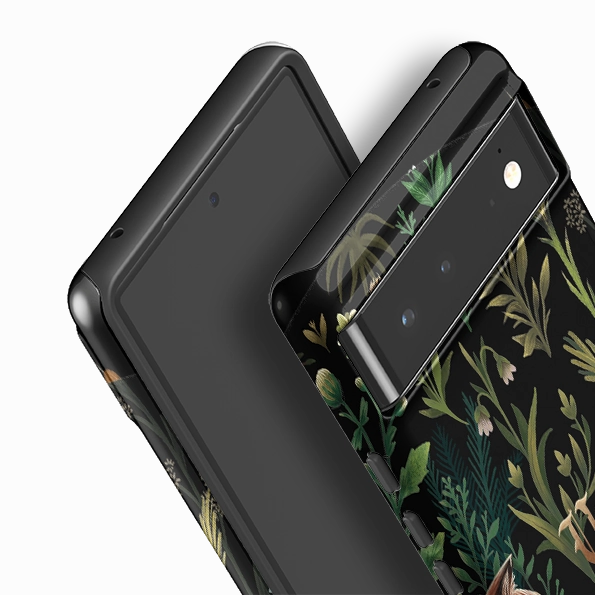Matte Touch Gloss Finish Google Tough Case -  Vulpes Fox By Anna Stead