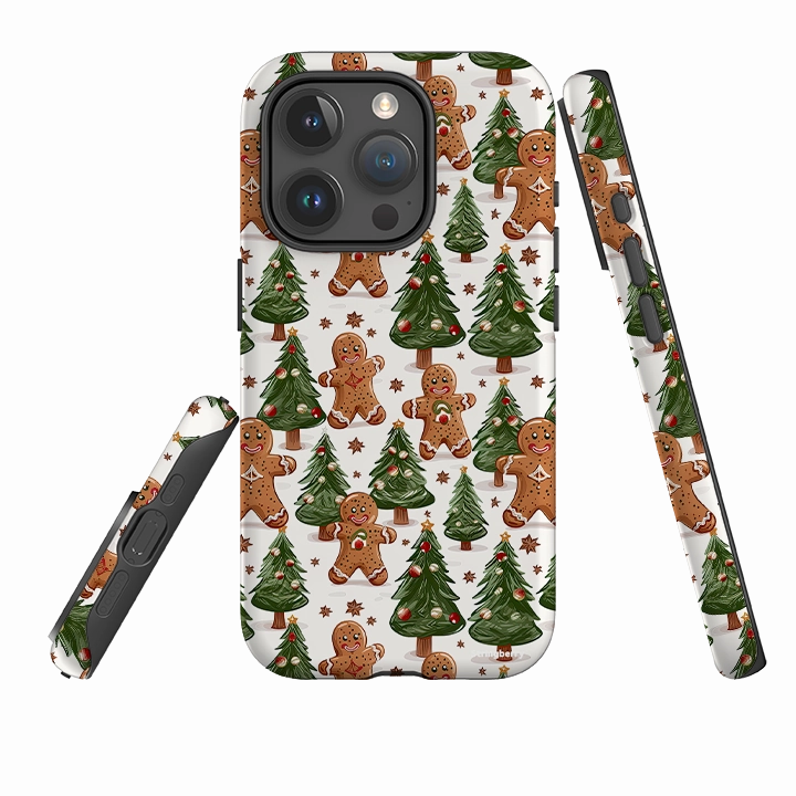 Premium Touch iPhone Tough Case - Ginger Bread Xmas III