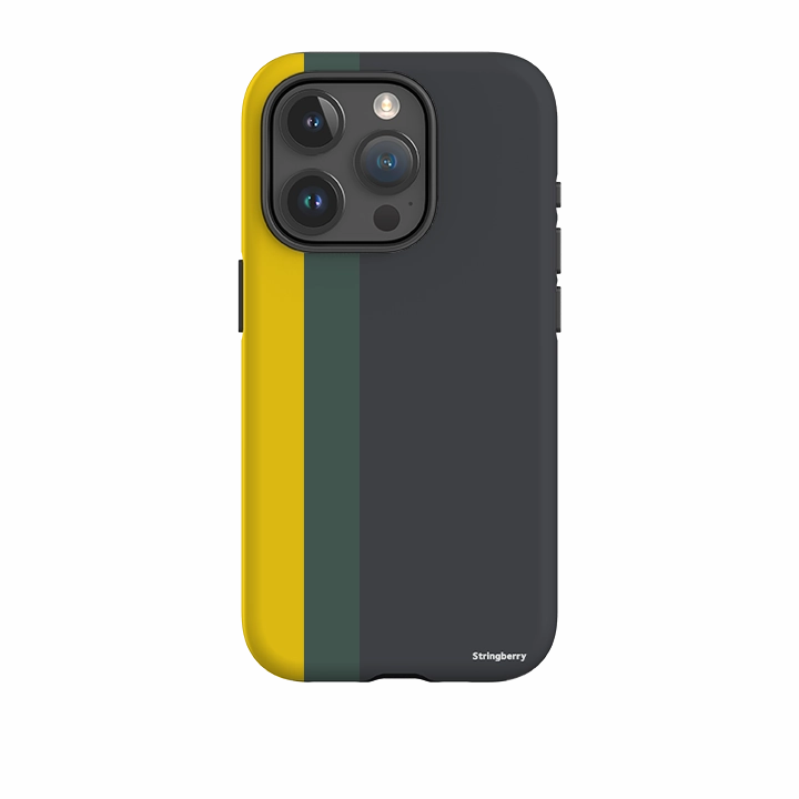 iPhone Case - Marseille Chroma-Stripe Soft edges Rugged Look Finish