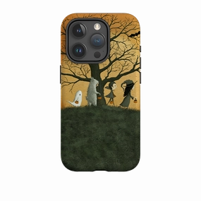 Elegant Comfort iPhone Tough Case - Trick or Treat By Maja Lindberg
