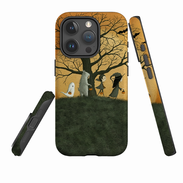 iPhone Tough Case - Trick or Treat By Maja Lindberg Handy Use Luxury Accent