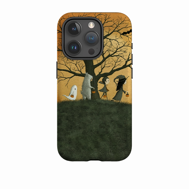 Elegant Comfort iPhone Tough Case - Trick or Treat By Maja Lindberg
