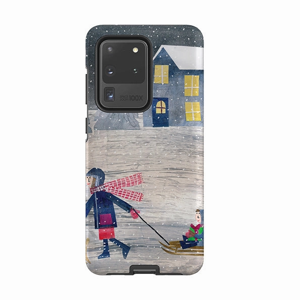 Samsung Tough Case - Sledging By Tracey English Travel Essential Flexible Grip Form