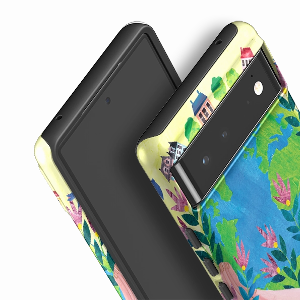 Google Tough Case -  Earth Day By Tracey English Polished Texture Design