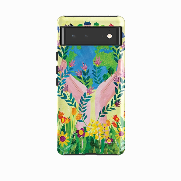 Google Tough Case -  Earth Day By Tracey English Glossy Finish Look Trendy Design