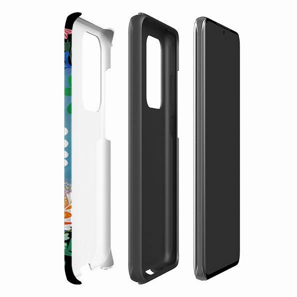 Samsung Tough Case - Peacebird By Mia Underwood Matte Shield Durable Build