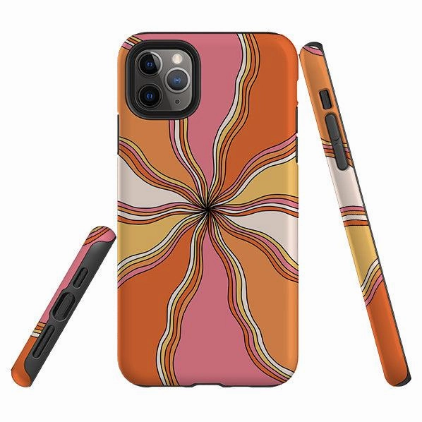 iPhone Tough Case - Swirl Compact Build Colorful option