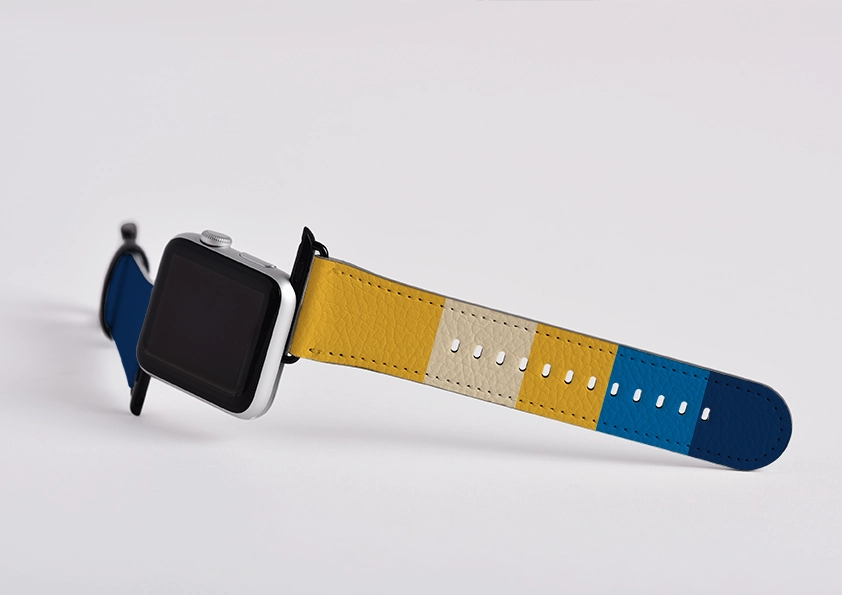 Light Design Apple Watch Strap- New York Chroma Horizontal Stripe