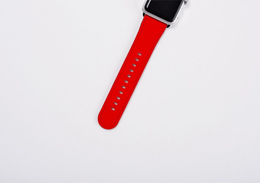 Sporty Motion Fit Apple Watch Strap- Rome Red