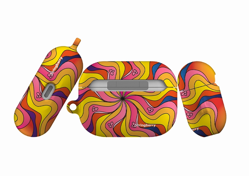 Bells AirPod Pro Case ( Gen 1 & 2 ) travel friendly silicone shell durable magnetic airpods case