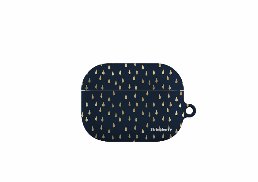 soft gel airpods protector Blue Rain AirPod Pro Case ( Gen 1 & 2 )