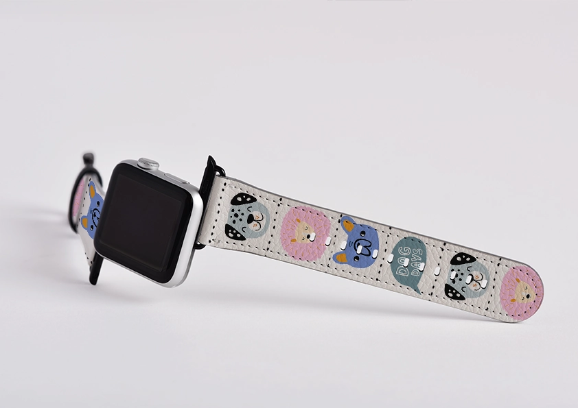 Office Style Dog Days Apple Watch Strap