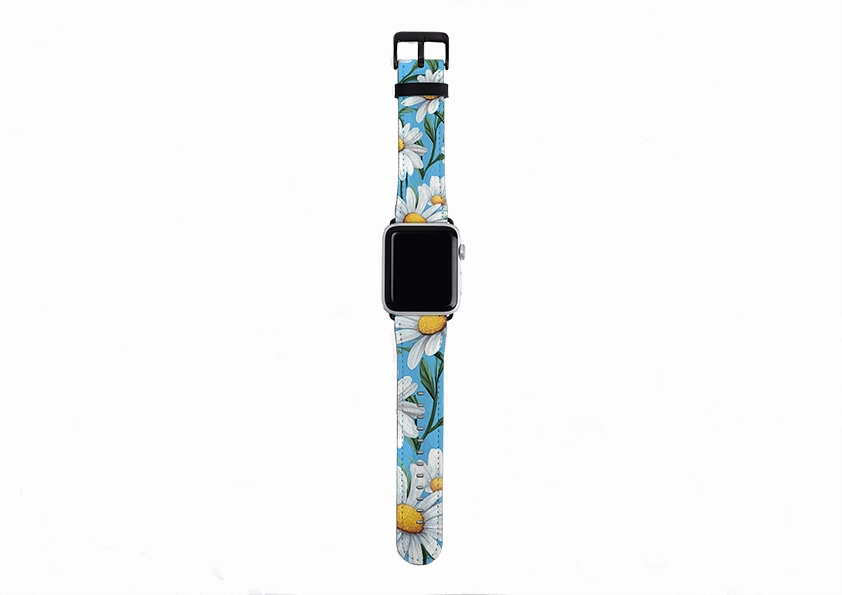 Trendy Outdoor Gear Bright Daisies Apple Watch Strap