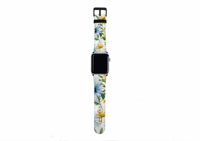 Bright Daisies VII Apple Watch Strap Premium Functional Look Universal Fit