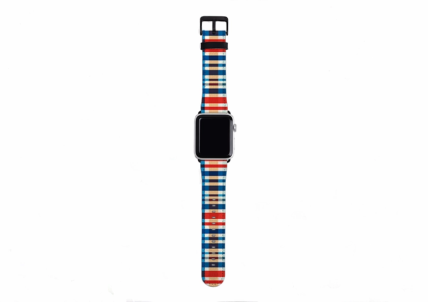 Trendy Accessory Comfort Focus Budapest Gingham Apple Watch Strap