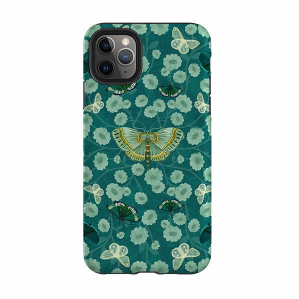 iPhone Tough Case - Medium Moth 2 By Katherine Quinn Stylish Choice everyday elegance