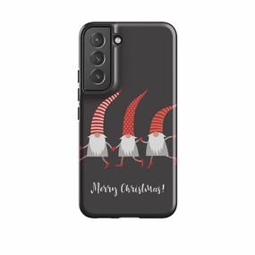 Matte Pattern Design Samsung Tough Case - Merry Christmas