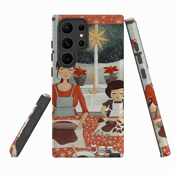 Samsung Tough Case - Sugar and Spice By Maja Lindberg Everyday Fit Portable Fit