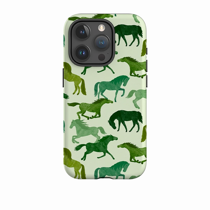 iPhone Tough Case - Wild Horses By Katherine Quinn Refined Craftsmanship Everyday Accessory