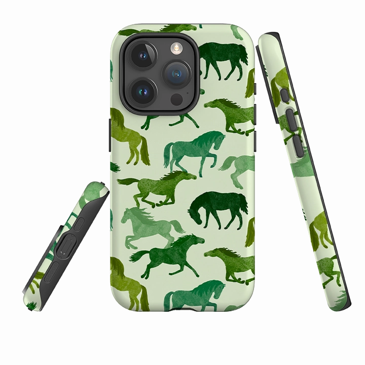 iPhone Tough Case - Wild Horses By Katherine Quinn daily protection
