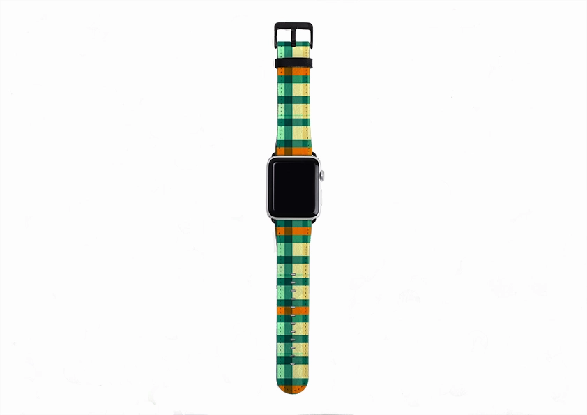 Cape Town Gingham Apple Watch Strap Simple Look