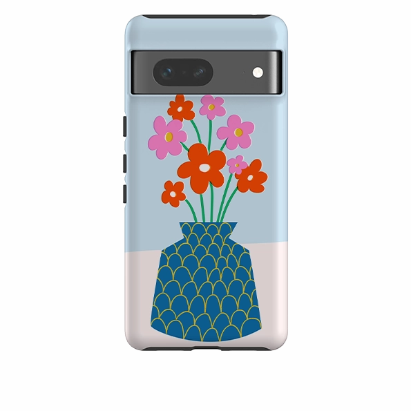 Google Tough Case - Floral Vase II Protective Pattern Dust proof