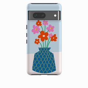 Google Tough Case - Floral Vase II Luxury Finish Smooth Texture Pattern