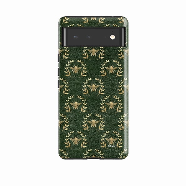 Google Tough Case -  Kraft Bee Green Textured Comfort