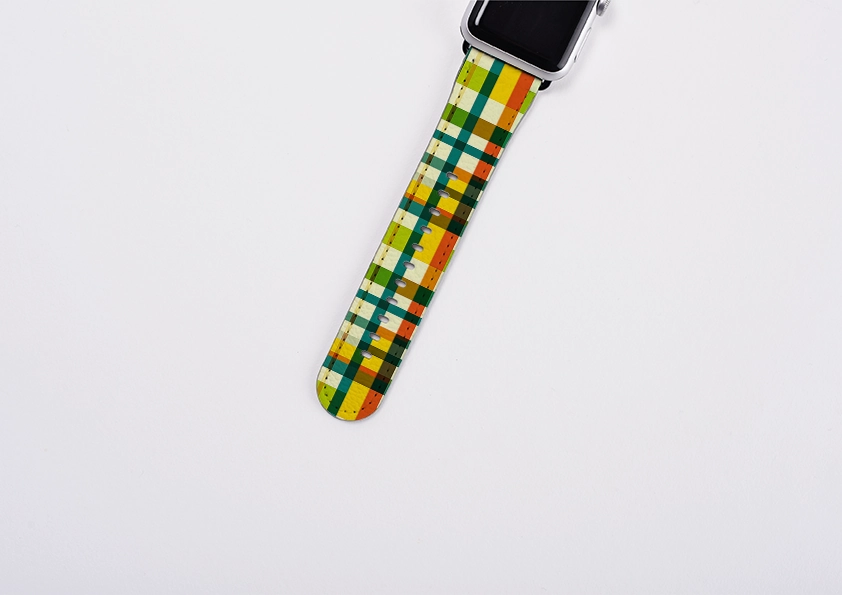 Outdoor Activity Los Angeles Gingham Apple Watch Strap