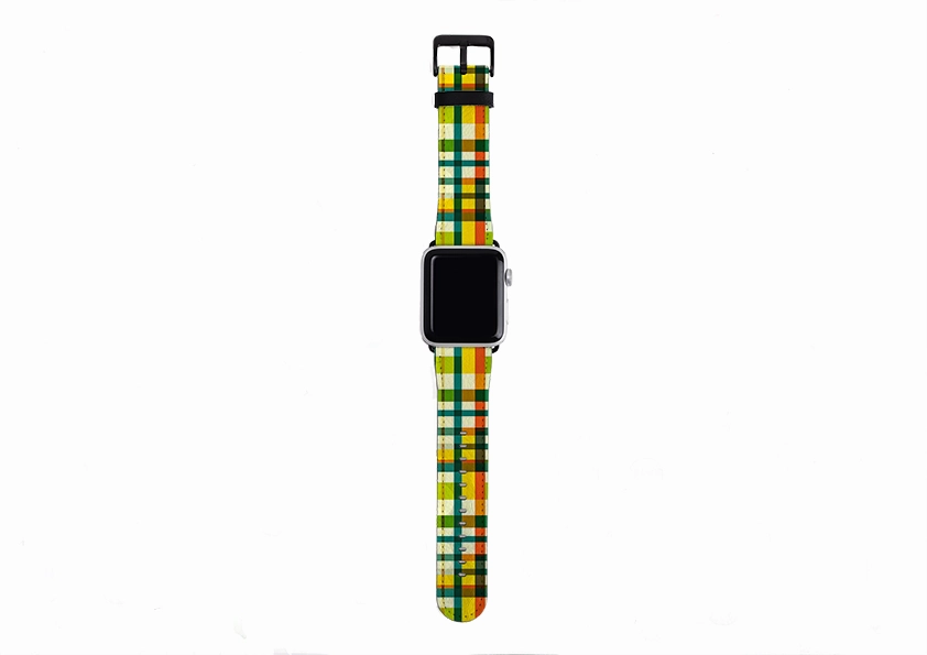 Los Angeles Gingham Apple Watch Strap Comfort Fit