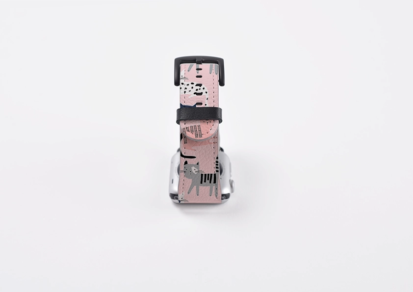 Cat-titude Apple Watch Strap Trendy Appeal Elegant Daily Use