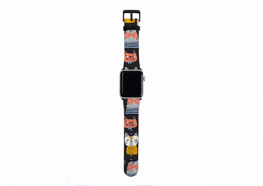 Cat Watch Apple Watch Strap Everyday Use Trendy Fitness Look