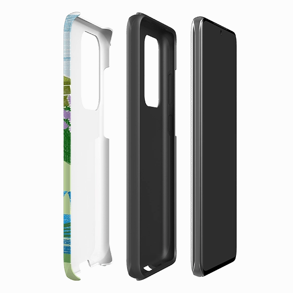 Everyday Protection Compact Look Samsung Tough Case - Lavender Garden By Liane Payne